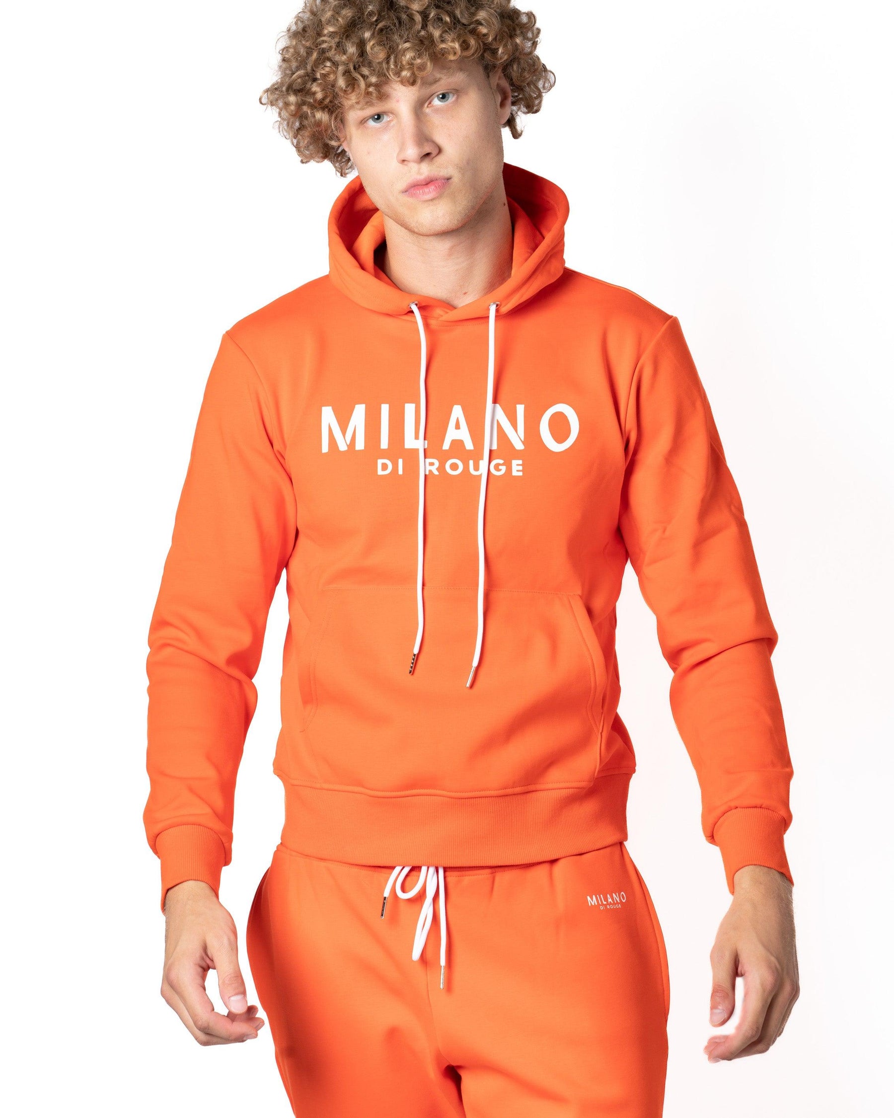 Milano Di Rouge Signature Pullover Sweatshirt Hoodie Mens XL